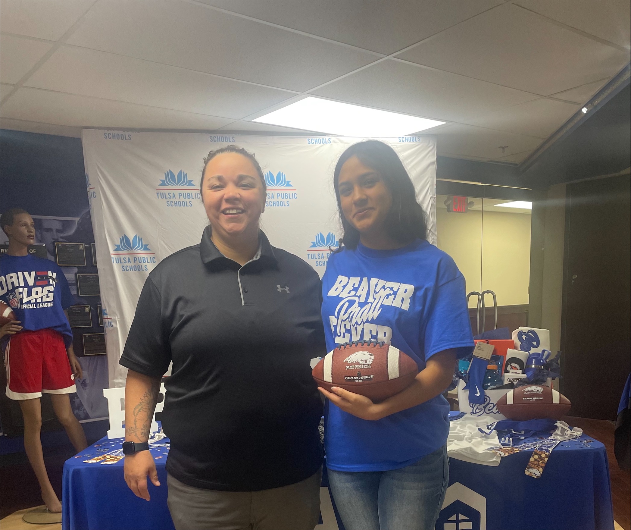 First Ever Oklahoma Flag Football Athlete Signed