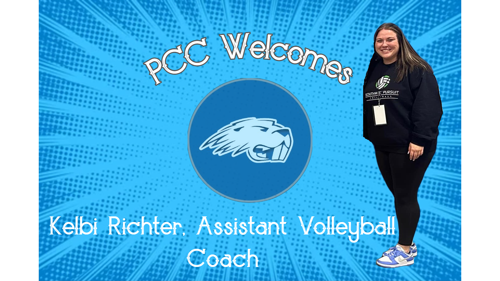 PCC Welcomes New Assistant Volleyball Coach