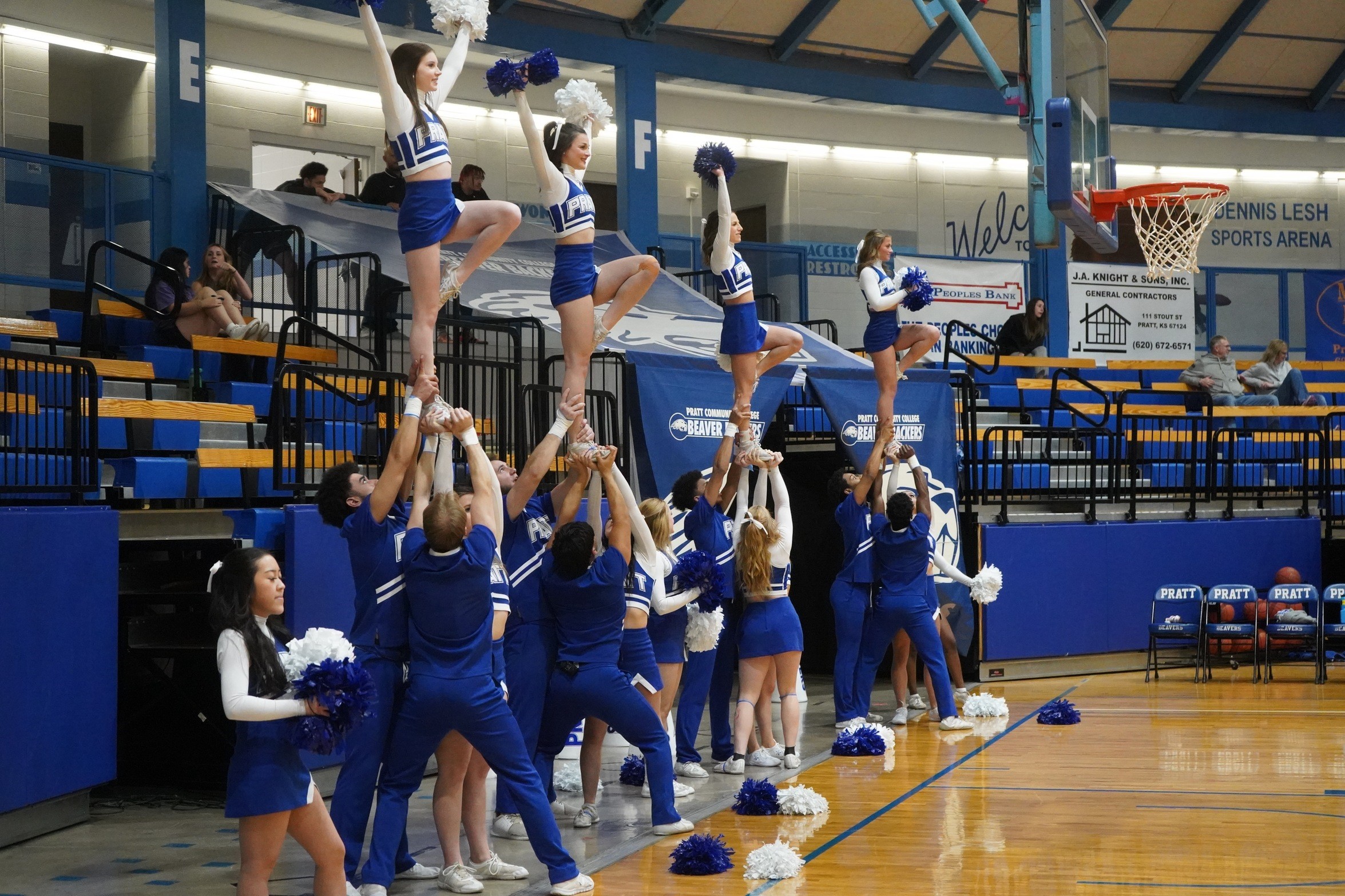 Cheer Team Ready for NCA College Nationals