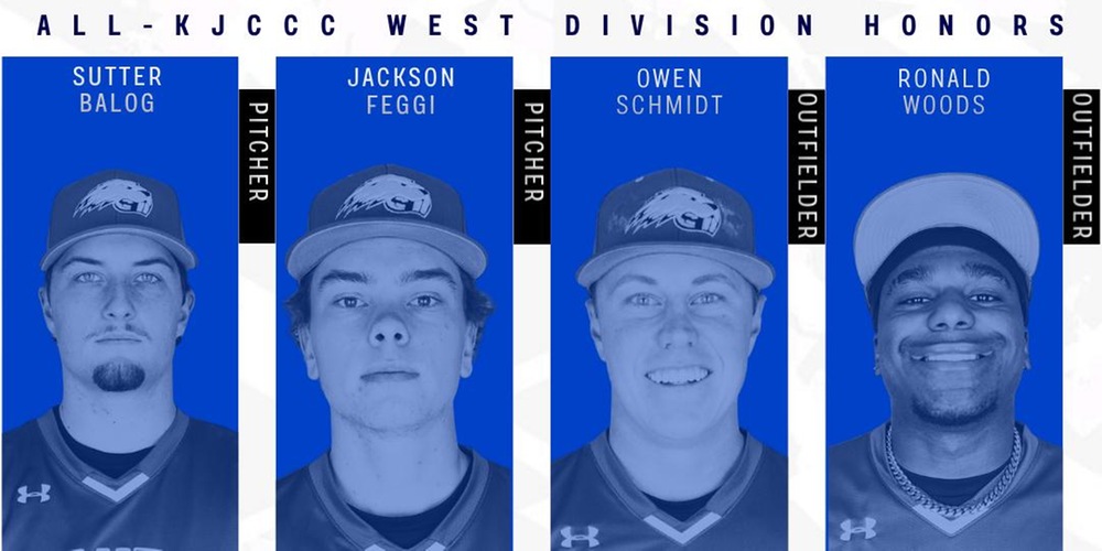 Pratt Baseball Quartet Earns All-KJCCC West Honorable Mention Honors