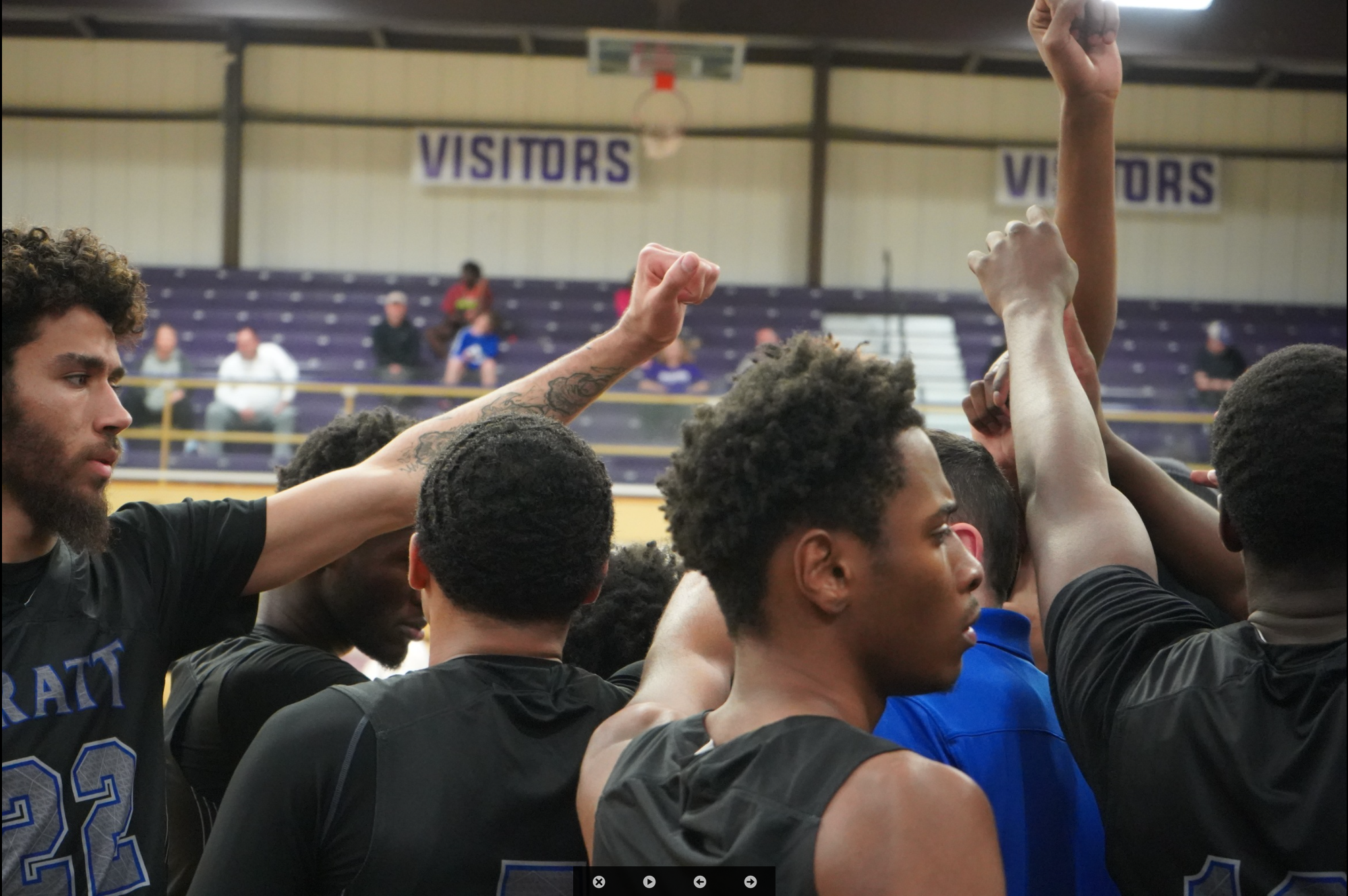 Men's Team Ready to Battle T-Birds