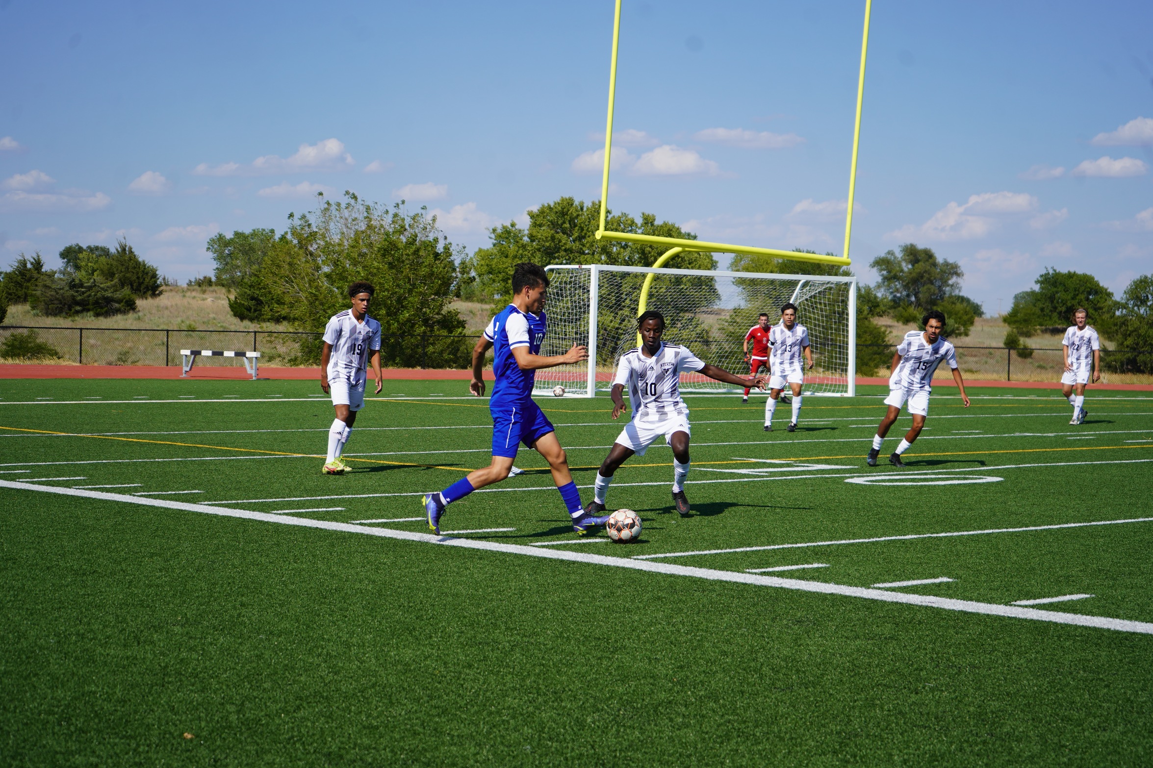 Pratt Defeats the Broncbusters on the Road